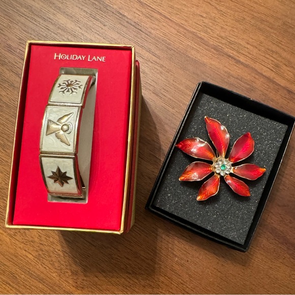 Holiday Lane Christmas Jewelry NWT Bundle - Picture 1 of 11